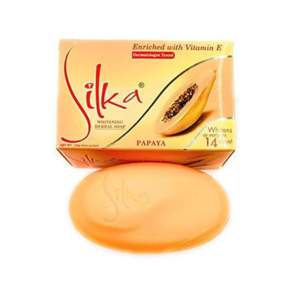 Silka Skin Whitening Papaya Soap 135gm
