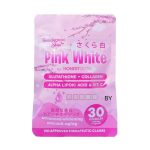 Honest Glow Pink White Capsule Glutathione + Collagen (30 Caps)