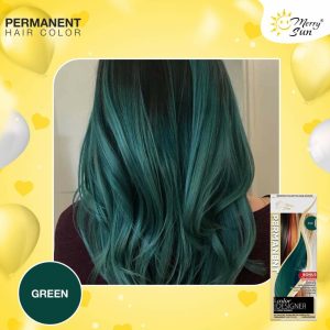 Merry Sun Permanent Hair Color - Green