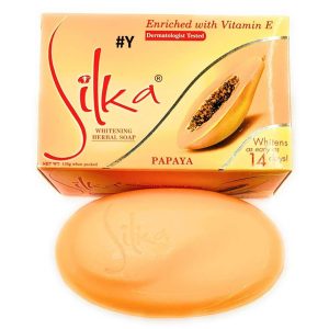 Silka Skin Whitening Papaya Soap 135gm